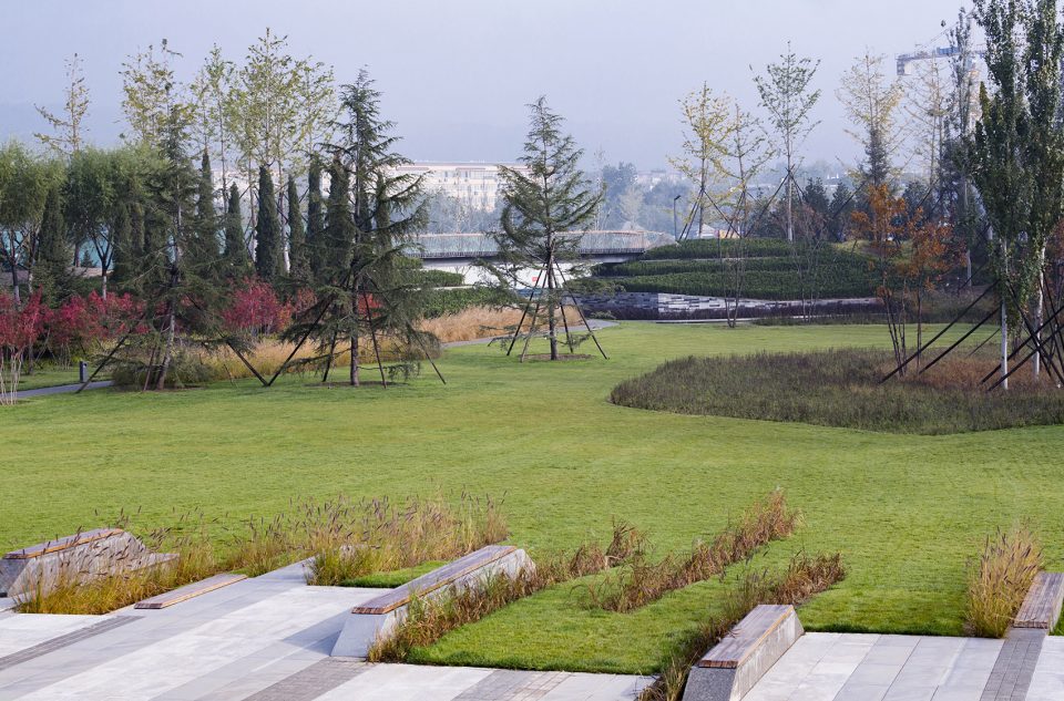 Core Green Space in Beijing Insurance Industrial Park