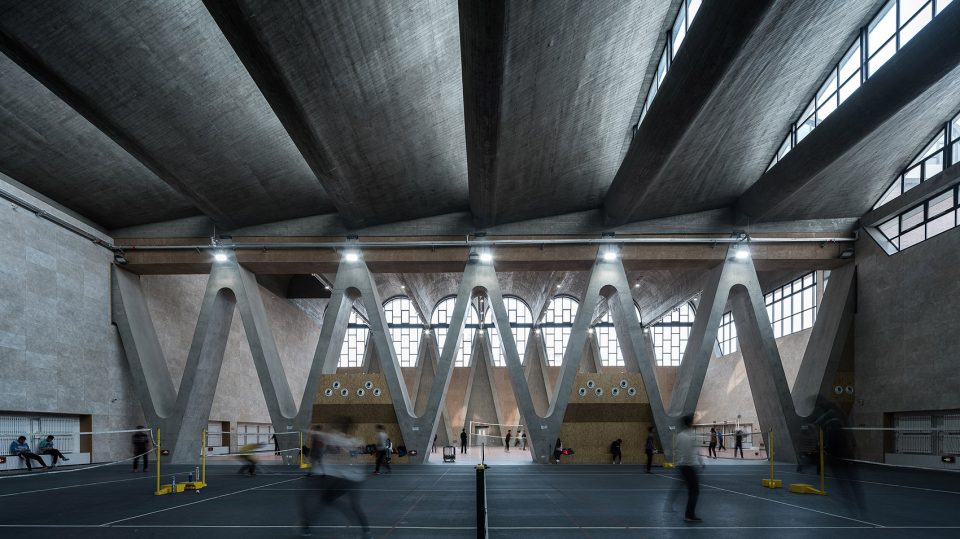 Gymnasium of New Campus of Tianjin University China by Atelier Li Xinggang