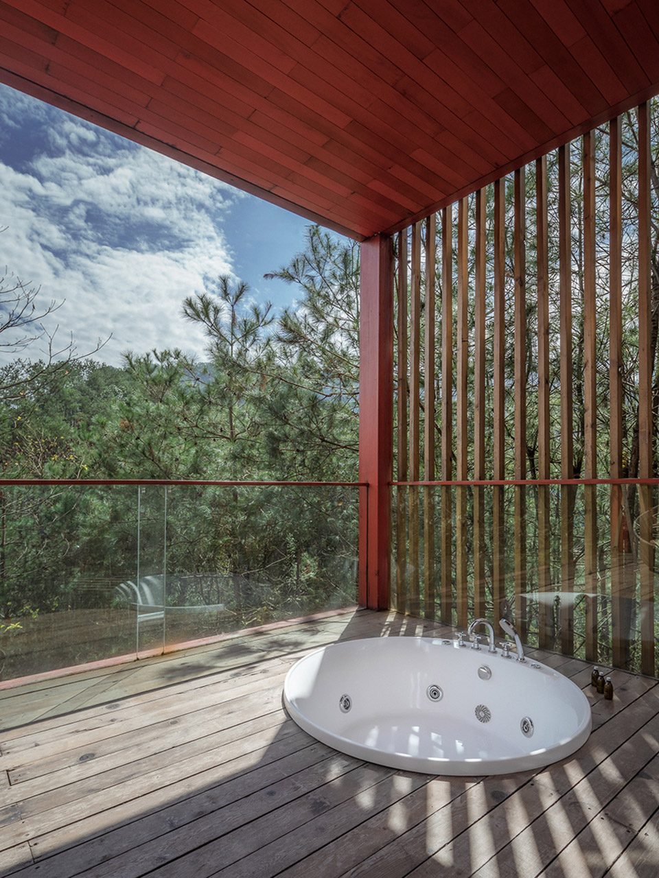 Longhouse among pine trees By Wuyang Architecture