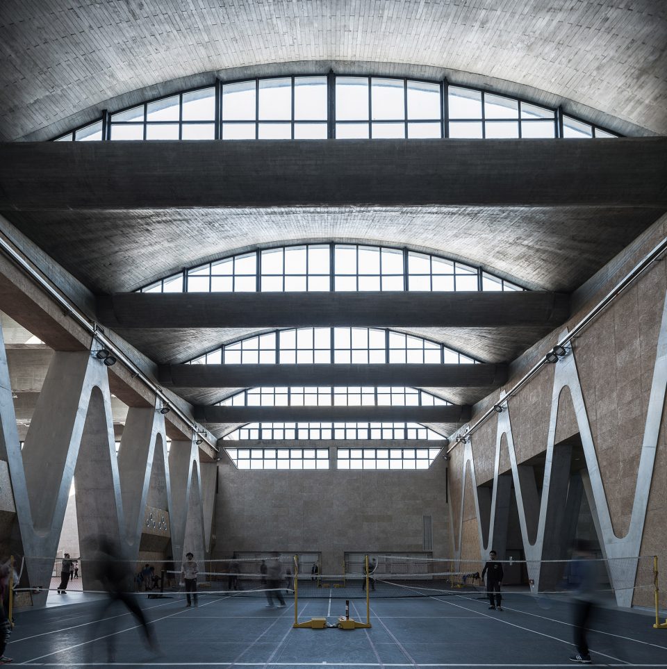 Gymnasium of New Campus of Tianjin University China by Atelier Li Xinggang