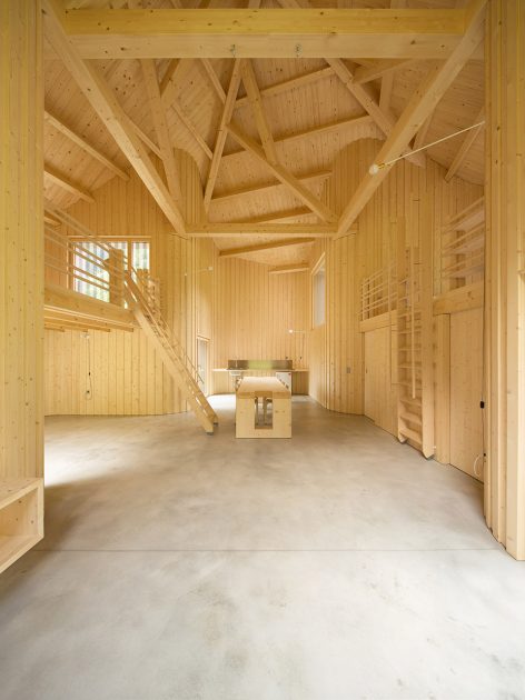 Swiss House Rossa by Davide Macullo Architects