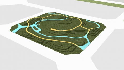 Core Green Space in Beijing Insurance Industrial Park