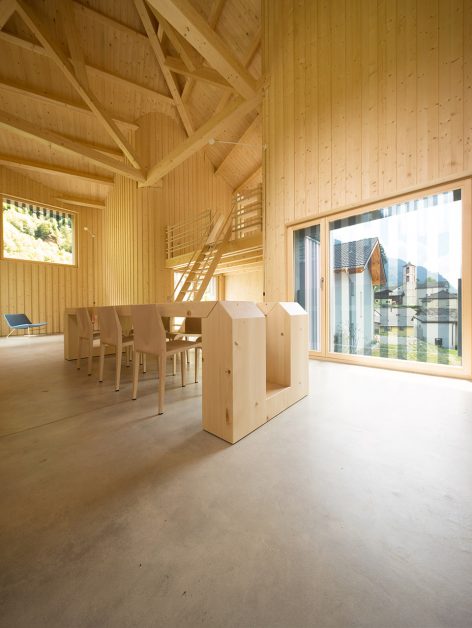 Swiss House Rossa by Davide Macullo Architects
