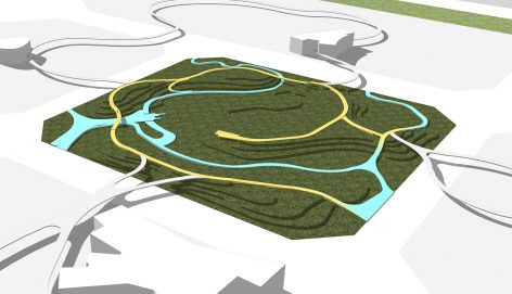 Core Green Space in Beijing Insurance Industrial Park