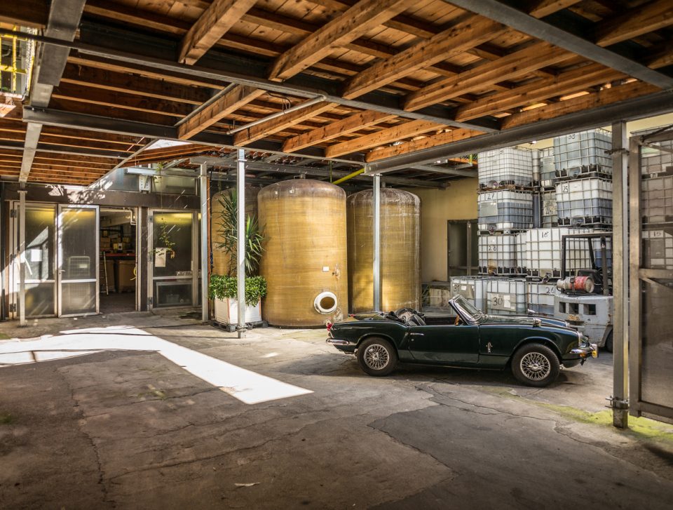 Wiener Essig Brauerei Viennese Courtyard Landscape and Noble Sour Store by herisalli