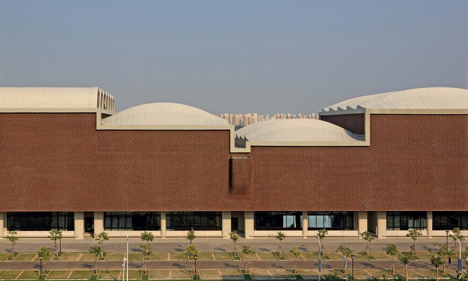 Gymnasium of New Campus of Tianjin University China by Atelier Li Xinggang