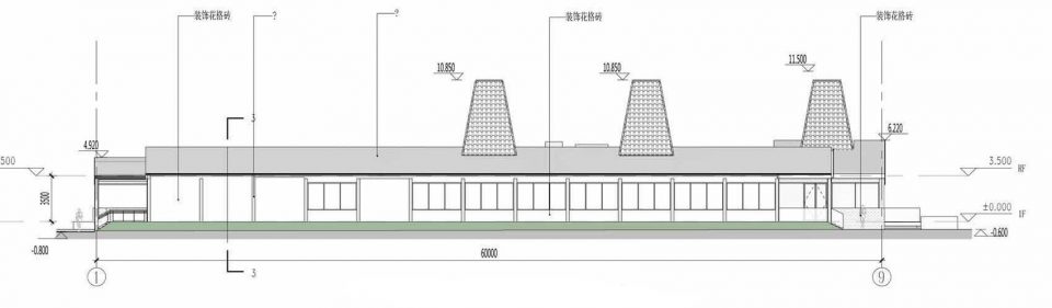Huateng hog house exhibition hall by Leeko Studio