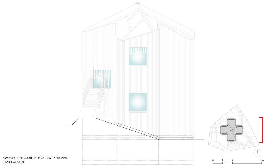 Swiss House Rossa by Davide Macullo Architects