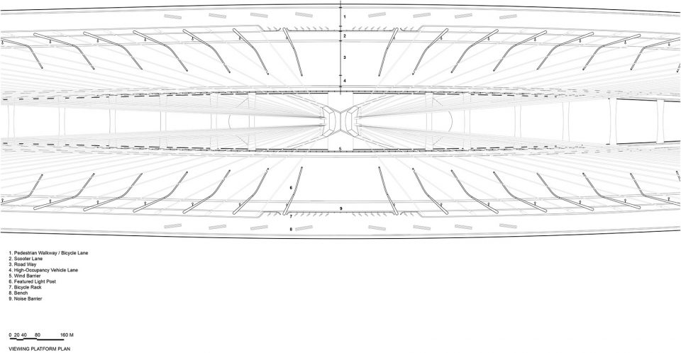 Danjiang Bridge by Zaha Hadid Architects