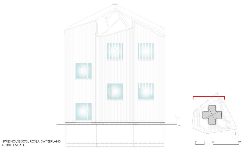 Swiss House Rossa by Davide Macullo Architects