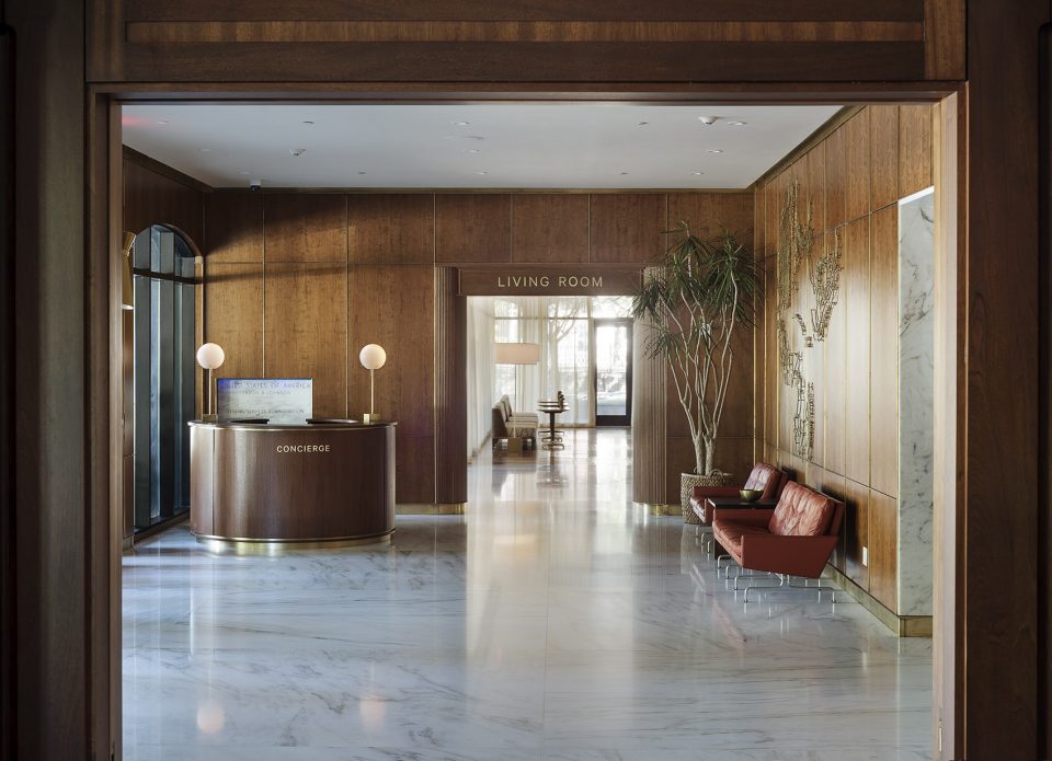 Dewberry hotel by Workstead