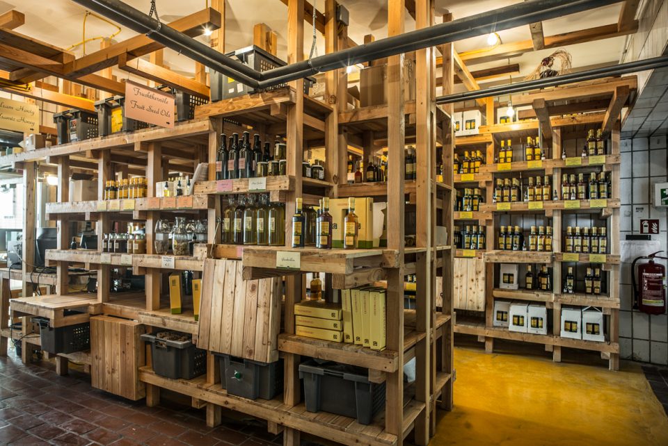 Wiener Essig Brauerei Viennese Courtyard Landscape and Noble Sour Store by herisalli