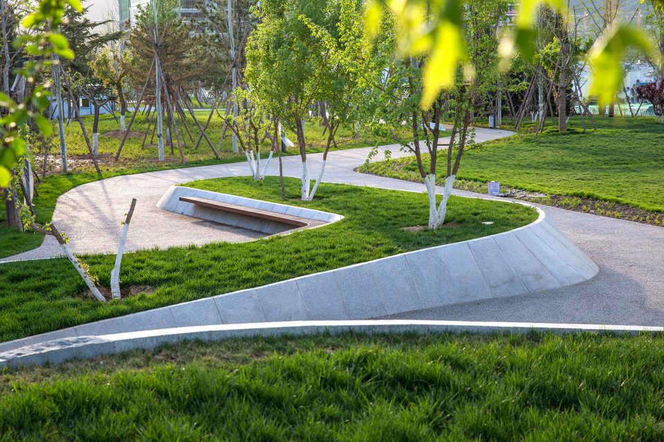 Core Green Space in Beijing Insurance Industrial Park