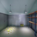 马德里网球学校后勤建筑 / BETA.ø architecture office