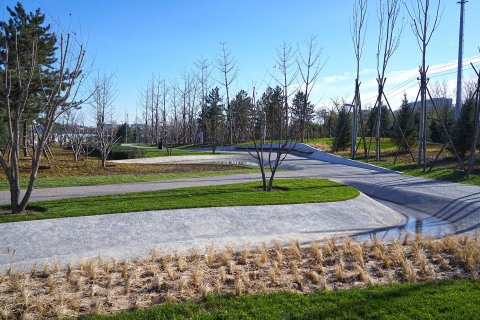 Core Green Space in Beijing Insurance Industrial Park