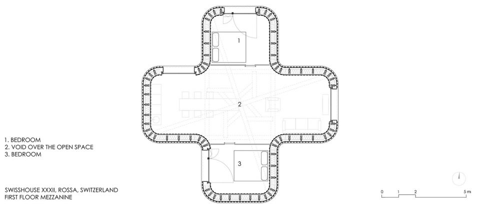 Swiss House Rossa by Davide Macullo Architects