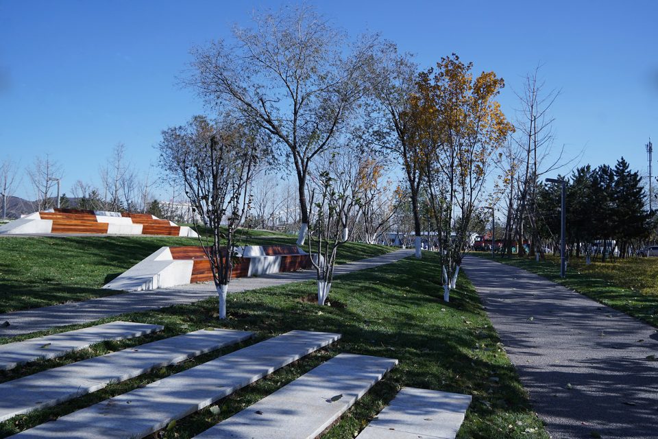 Core Green Space in Beijing Insurance Industrial Park