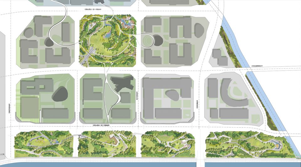 Core Green Space in Beijing Insurance Industrial Park