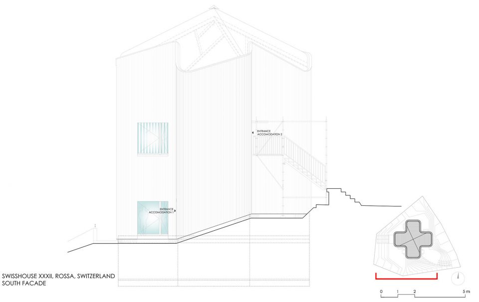 Swiss House Rossa by Davide Macullo Architects
