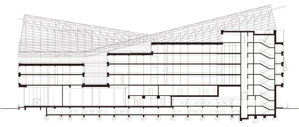 headquarters of metropole rouen normandie by jacques ferrier architecture
