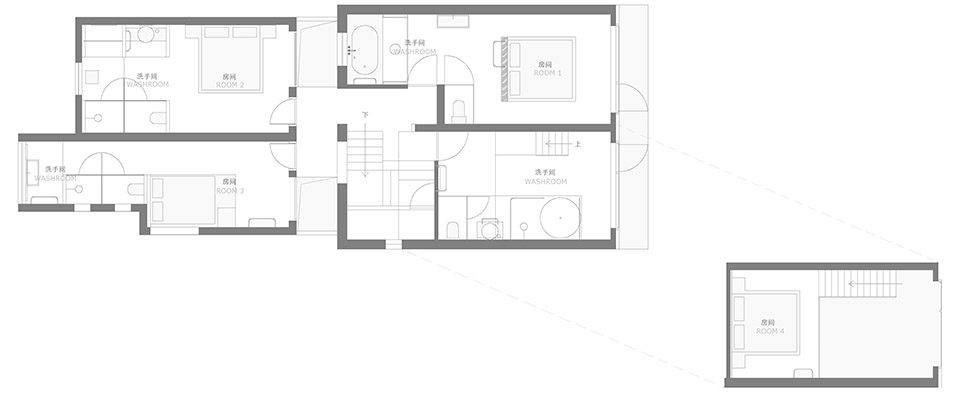 Hotel BESIDES and BLANCO China by 9 Architecture