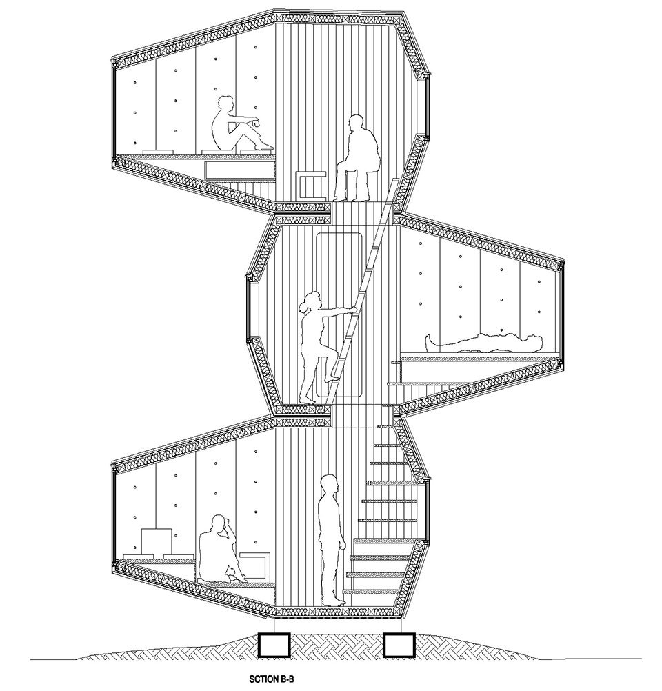 Living Unit On Ljubljana Castle by OFIS