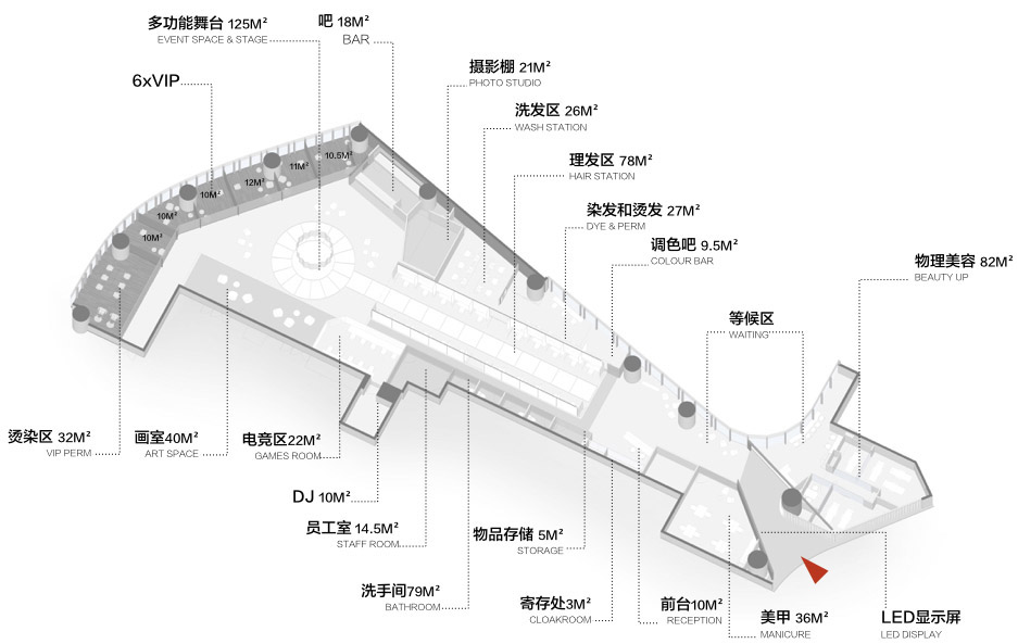 杭州toniguy来福士广场店studio8