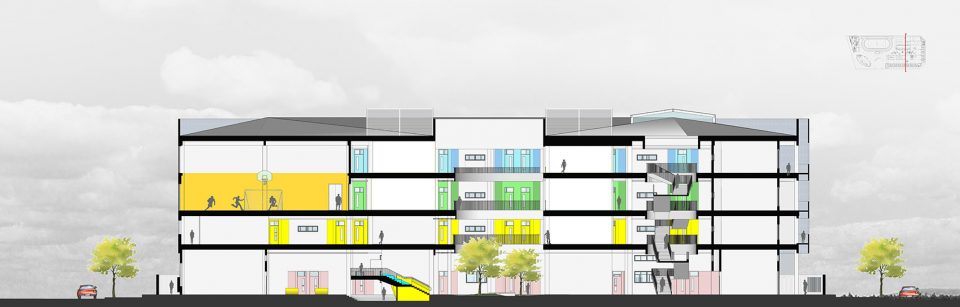The Design Concept of Dalton Elementary School by FAX ARCHITECTS