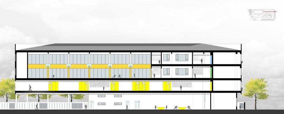 The Design Concept of Dalton Elementary School by FAX ARCHITECTS