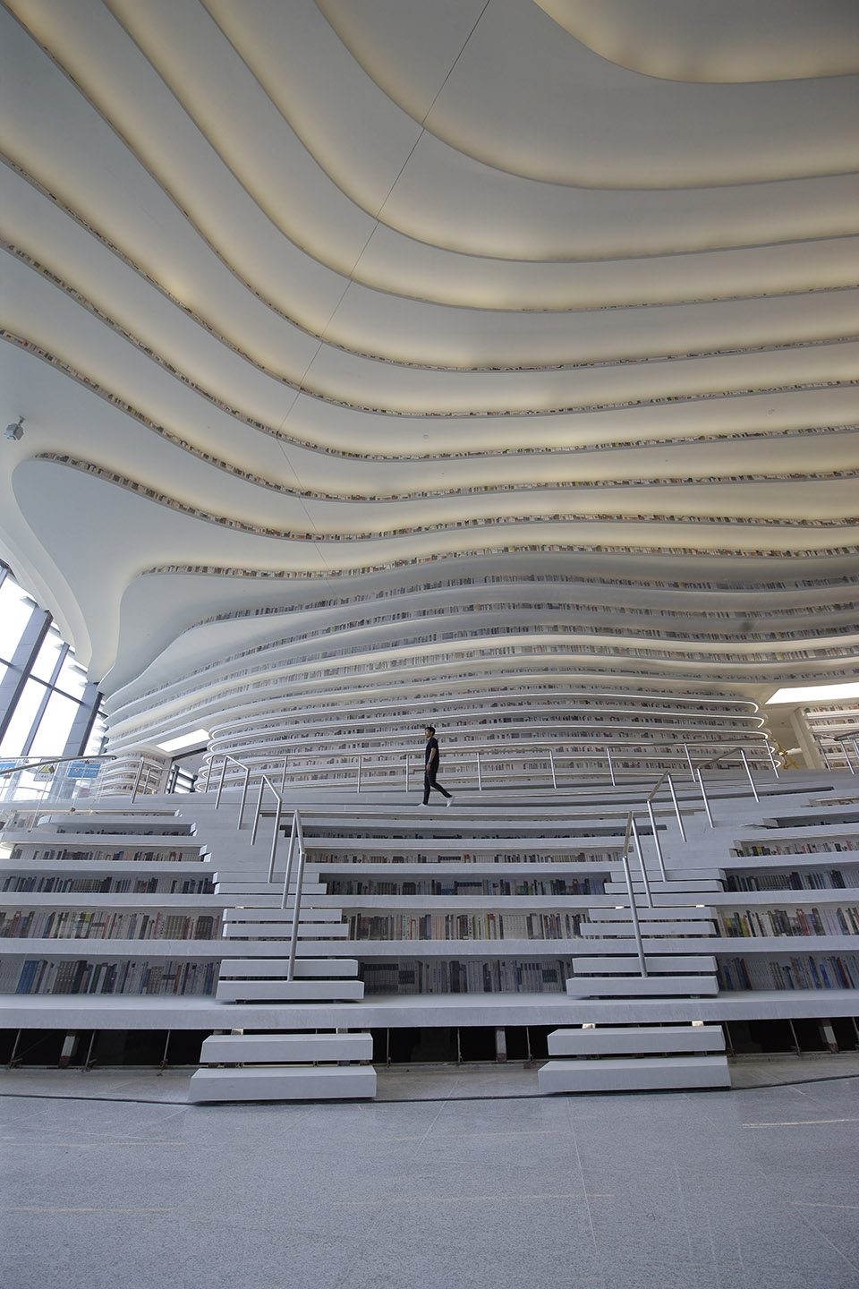 Tianjin Binhai Public Library By MVRDV Tianjin Urban Planning Design Institute