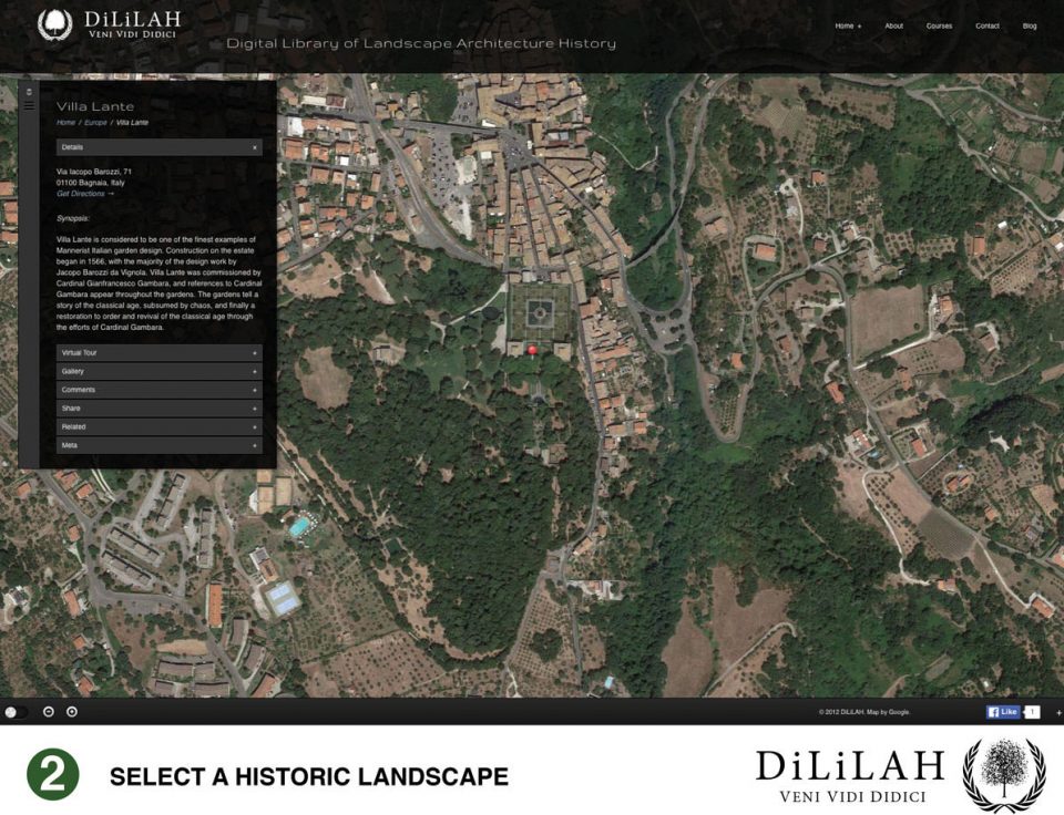 Digital Library of Landscape Architecture History USA By Benjamin George