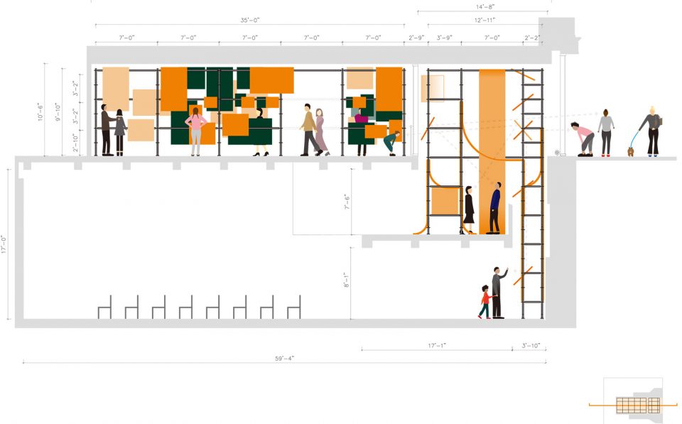 Scaffolding Long Section OMA 副本