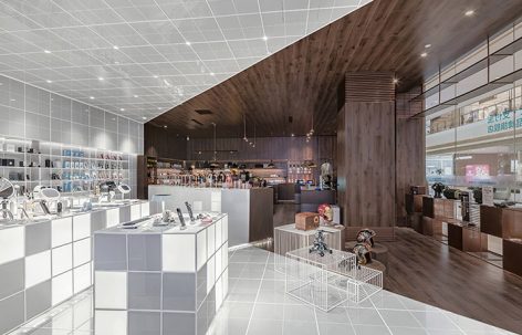 奇客巴士支付宝旗舰店，杭州 / 零壹城市建筑事务所