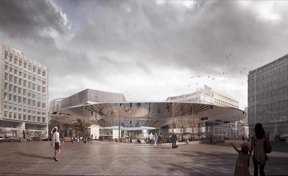 COBE and BRUT reveal the winning design for Place Schuman