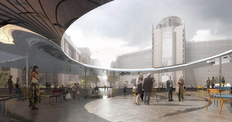 COBE and BRUT reveal the winning design for Place Schuman
