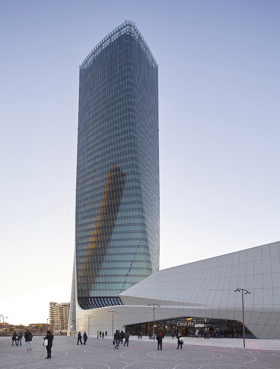 CityLife Shopping District by Zaha Hadid Architects