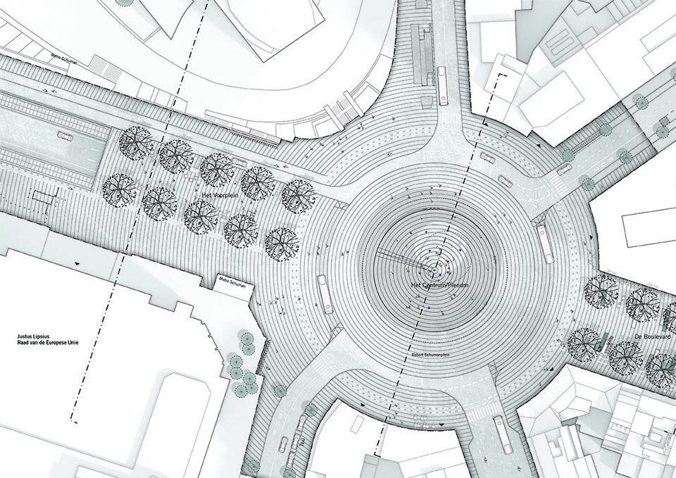 COBE and BRUT reveal the winning design for Place Schuman