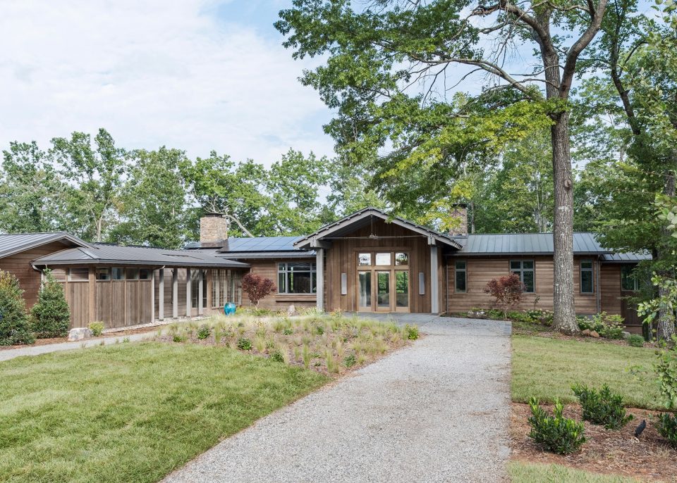 Mill Spring Modern Farmhouse by Samsel Architects