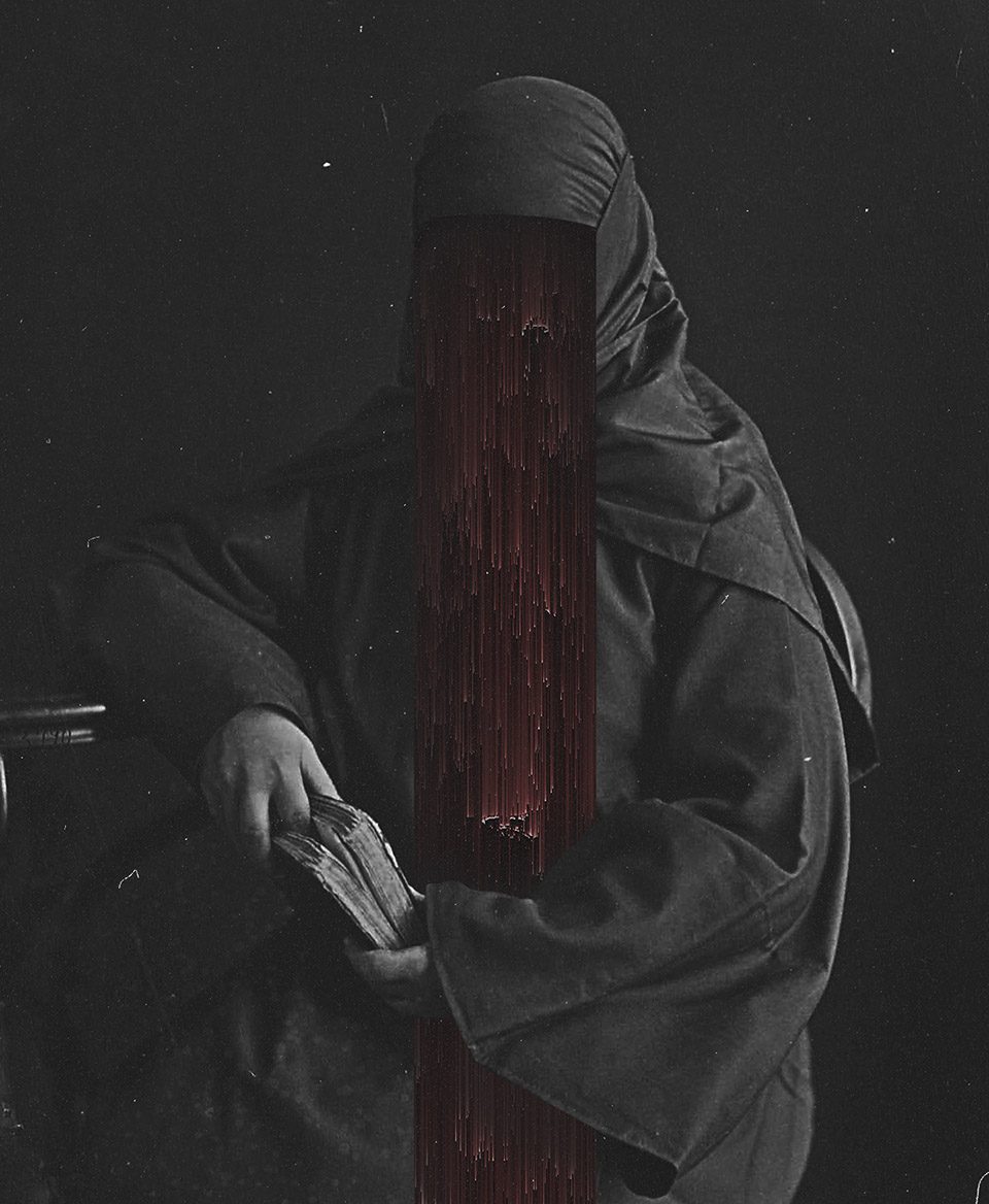 The Glitch Collage Art series by Giacomo Carmagnola