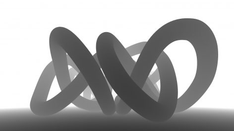 installation knot by cyril lancelin town and concrete