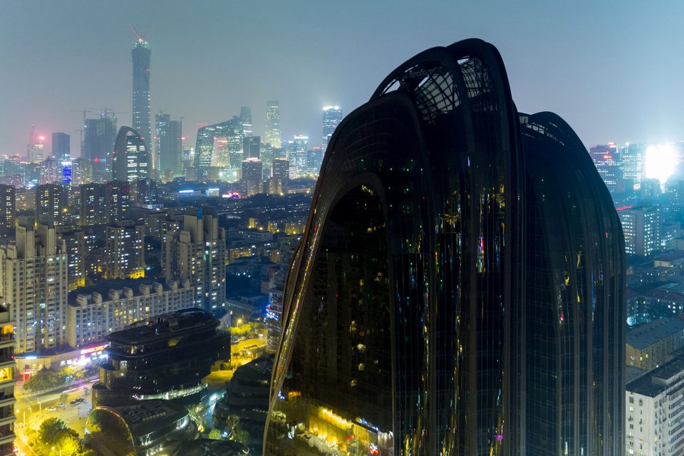 iwan baan captures mad chaoyang park plaza