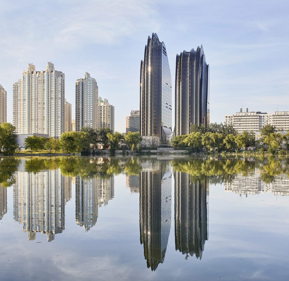 Chaoyang Park Plaza Beijing by MAD 960x933 2