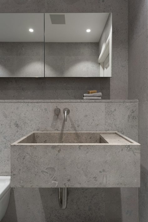 Gold Grey Apartment by Studio Richard Lindvall