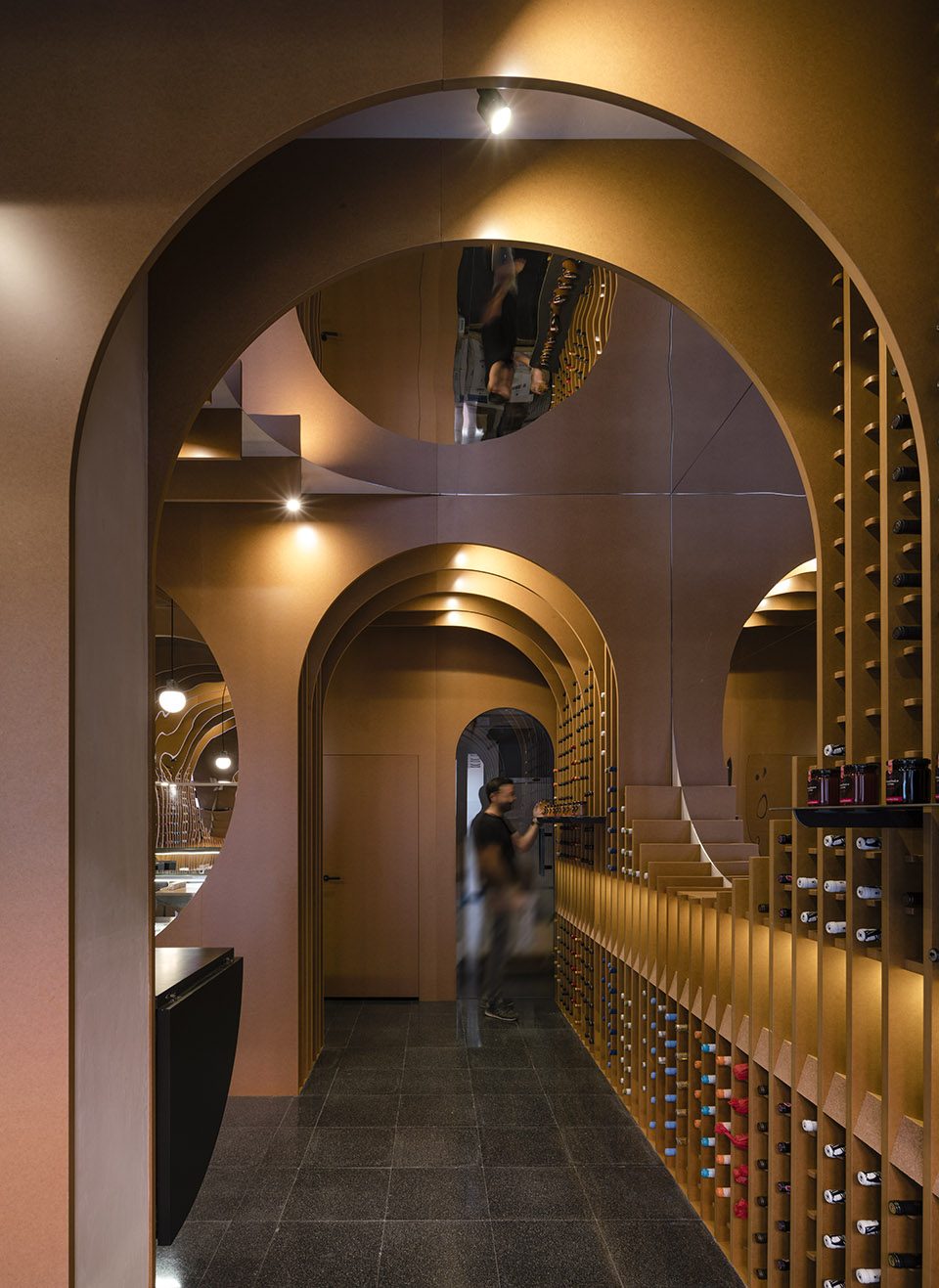 VinosViandas Wine shop by ZOOCO ESTUDIO