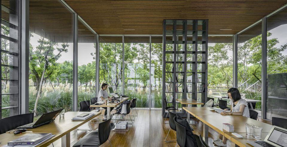 Lattice Book House by Scenic Architecture Office