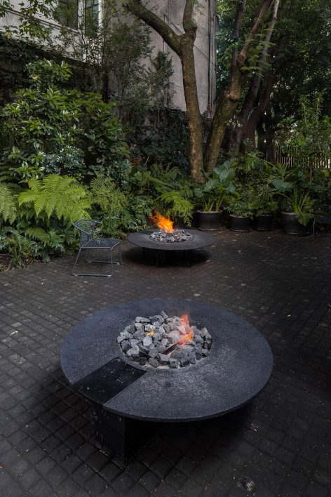 UMO fireplace by Alejandra Carmona and Caterina Moretti