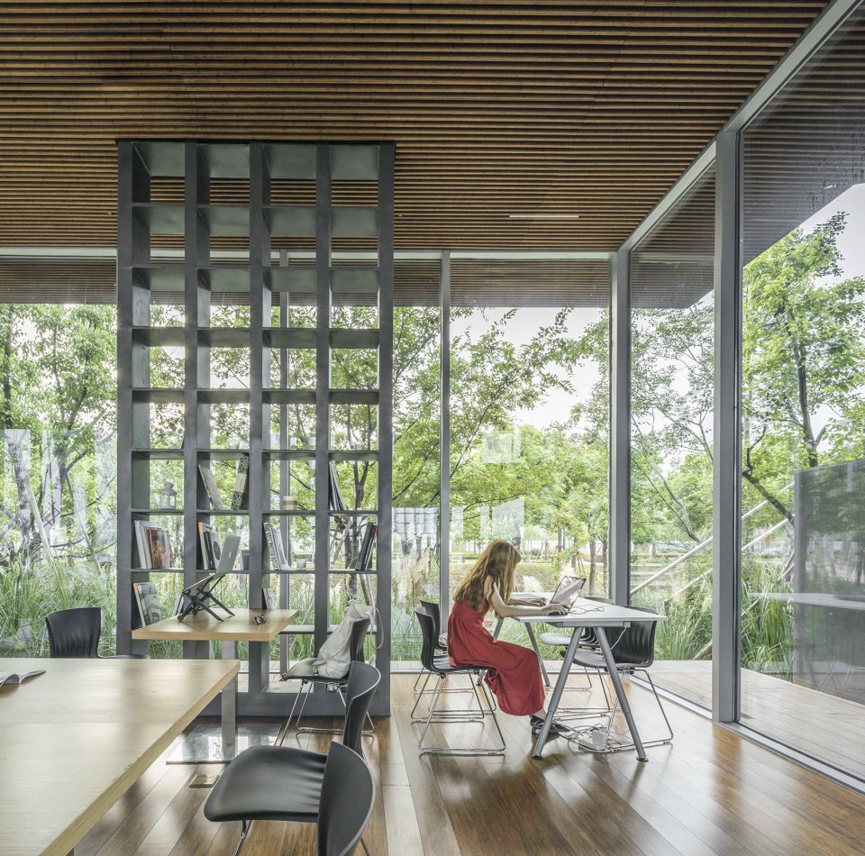 Lattice Book House by Scenic Architecture Office