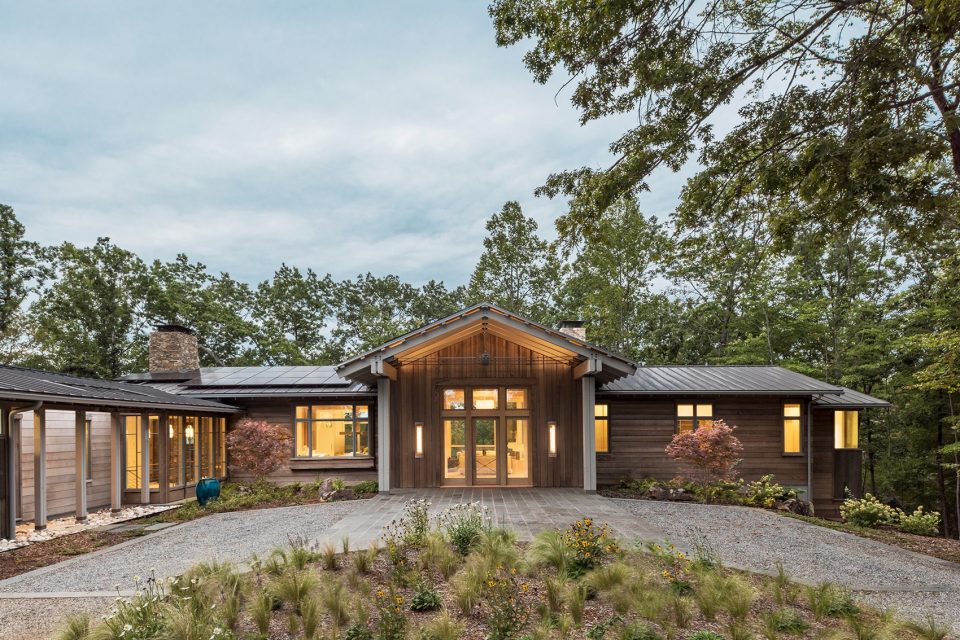 Mill Spring Modern Farmhouse by Samsel Architects