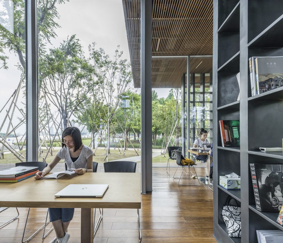 Lattice Book House by Scenic Architecture Office