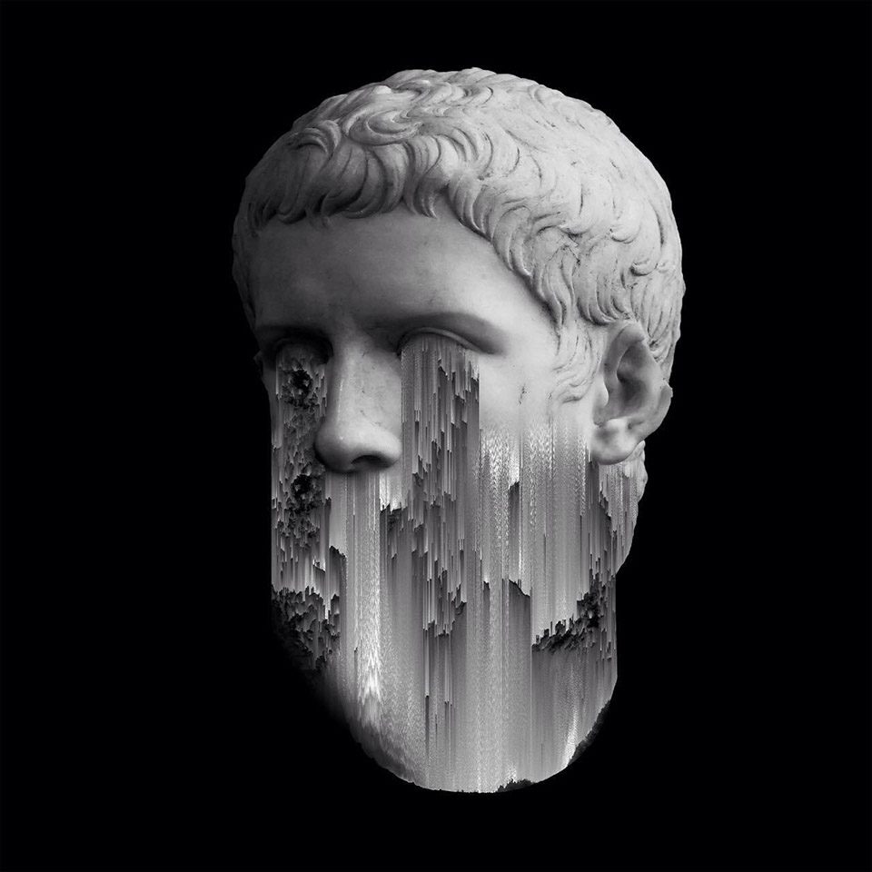 The Glitch Collage Art series by Giacomo Carmagnola